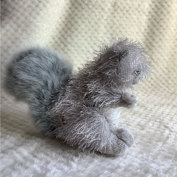 GANZ Webkinz HM203 Plush Grey Squirrel Stuffed Animal Toy No Code - Picture 5 of 16